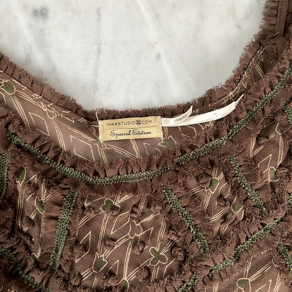 Max Studio special edition silk tank - Picture 3 of 5